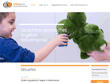 Tablet Screenshot of logopaediemittelrheintal.ch